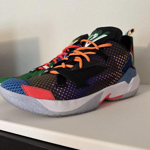 Air Jordan Why Not Zer0.4 Upbringing Mens Size 13 DD1133-103 Basketball Shoes - Picture 2 of 8